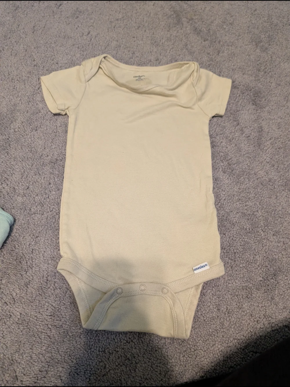 Gerber Cotton Baby Bodysuit Set - Long Sleeve Short Sleeve Onesies 12 18 Months